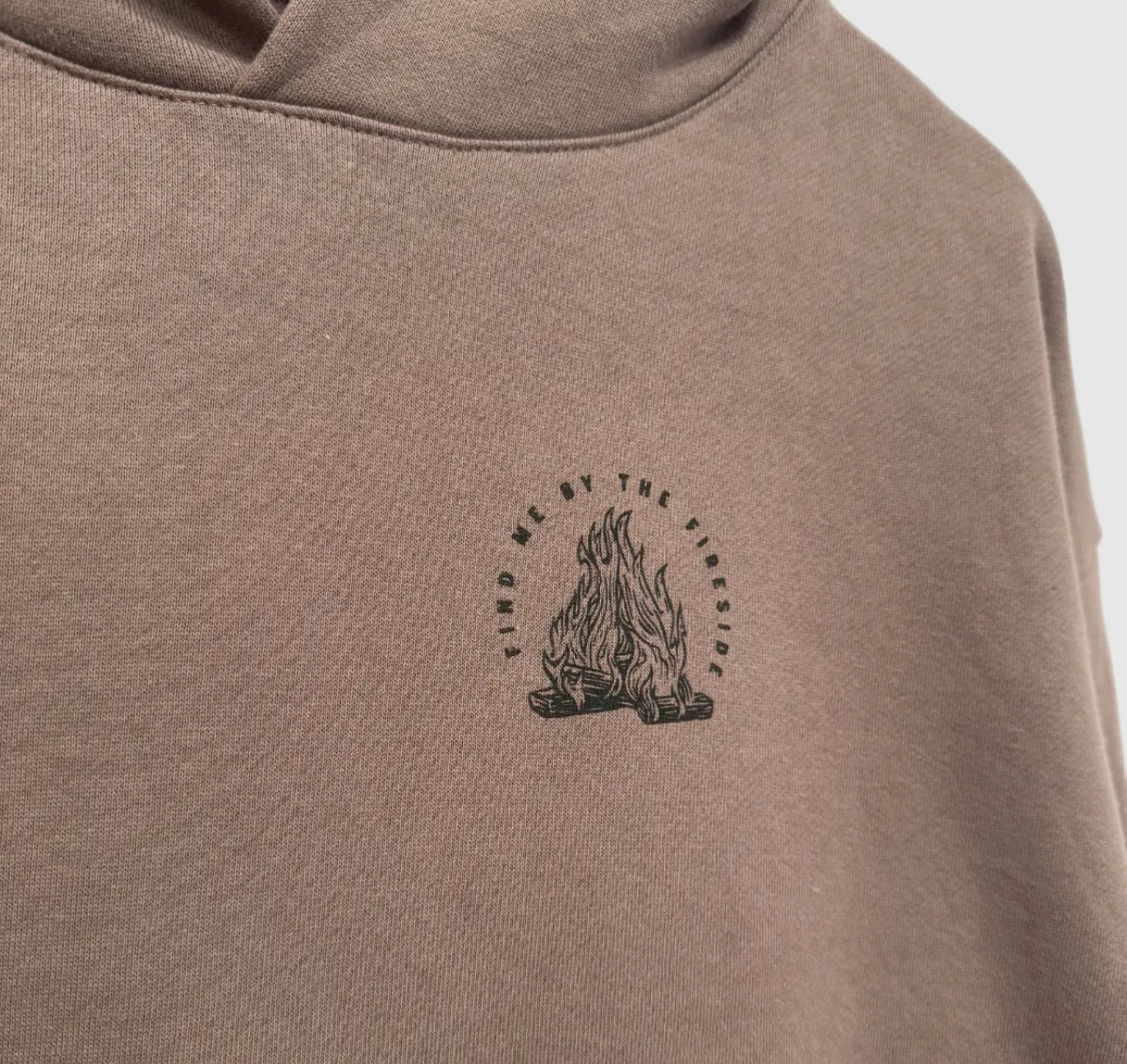 Fireside hoodie(front and back print)