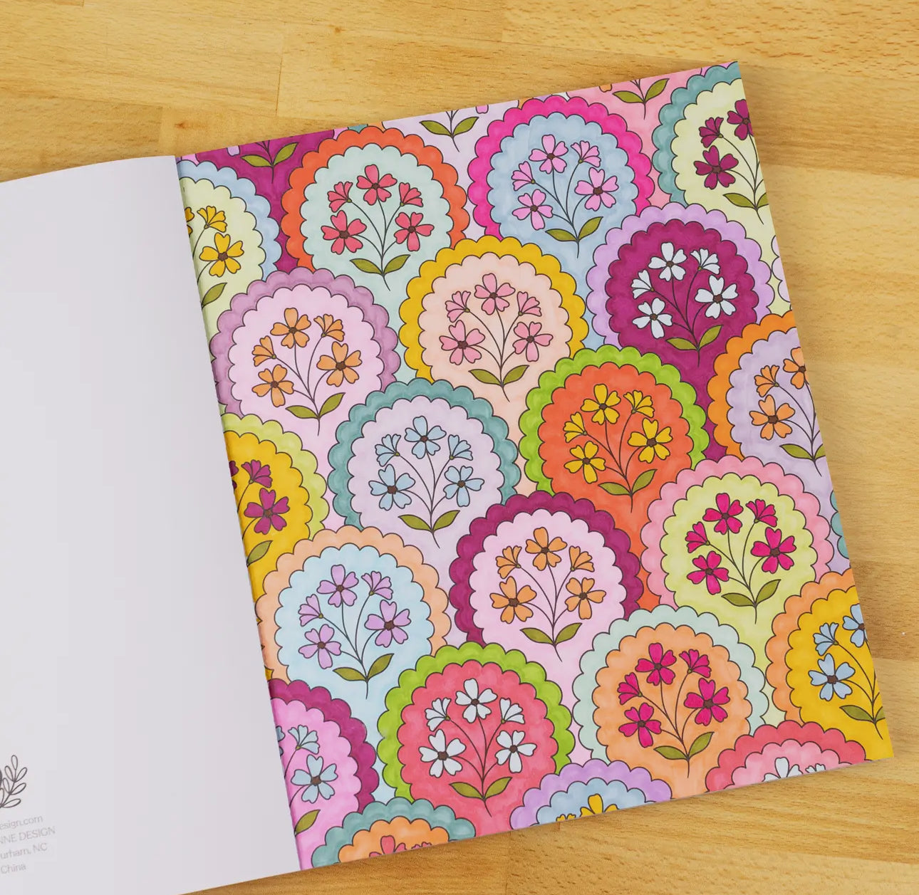 Wallflowers coloring book