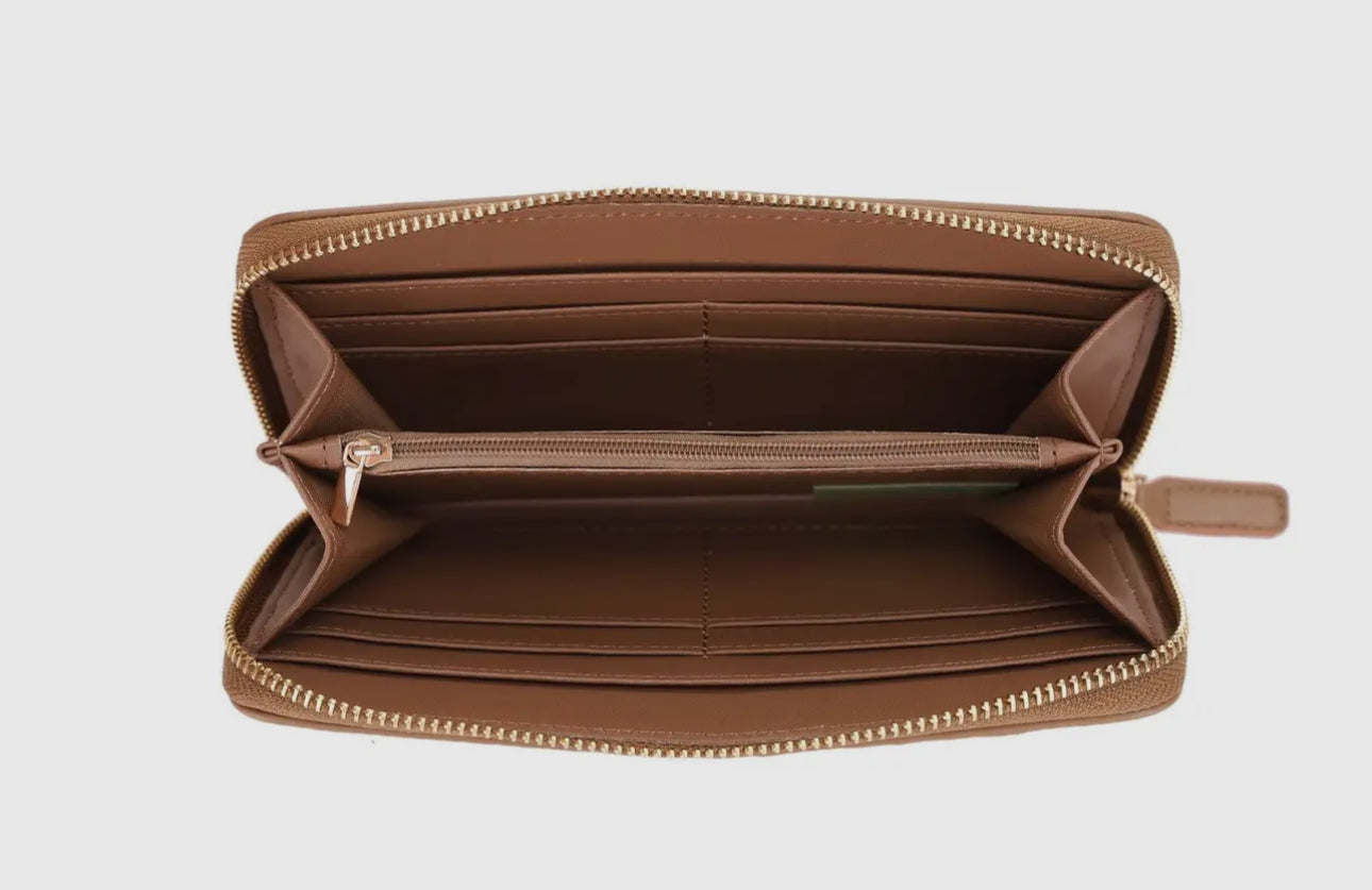 Woven zip wallet (various)