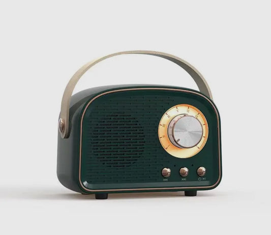 Retro mini Bluetooth speaker (various colors)
