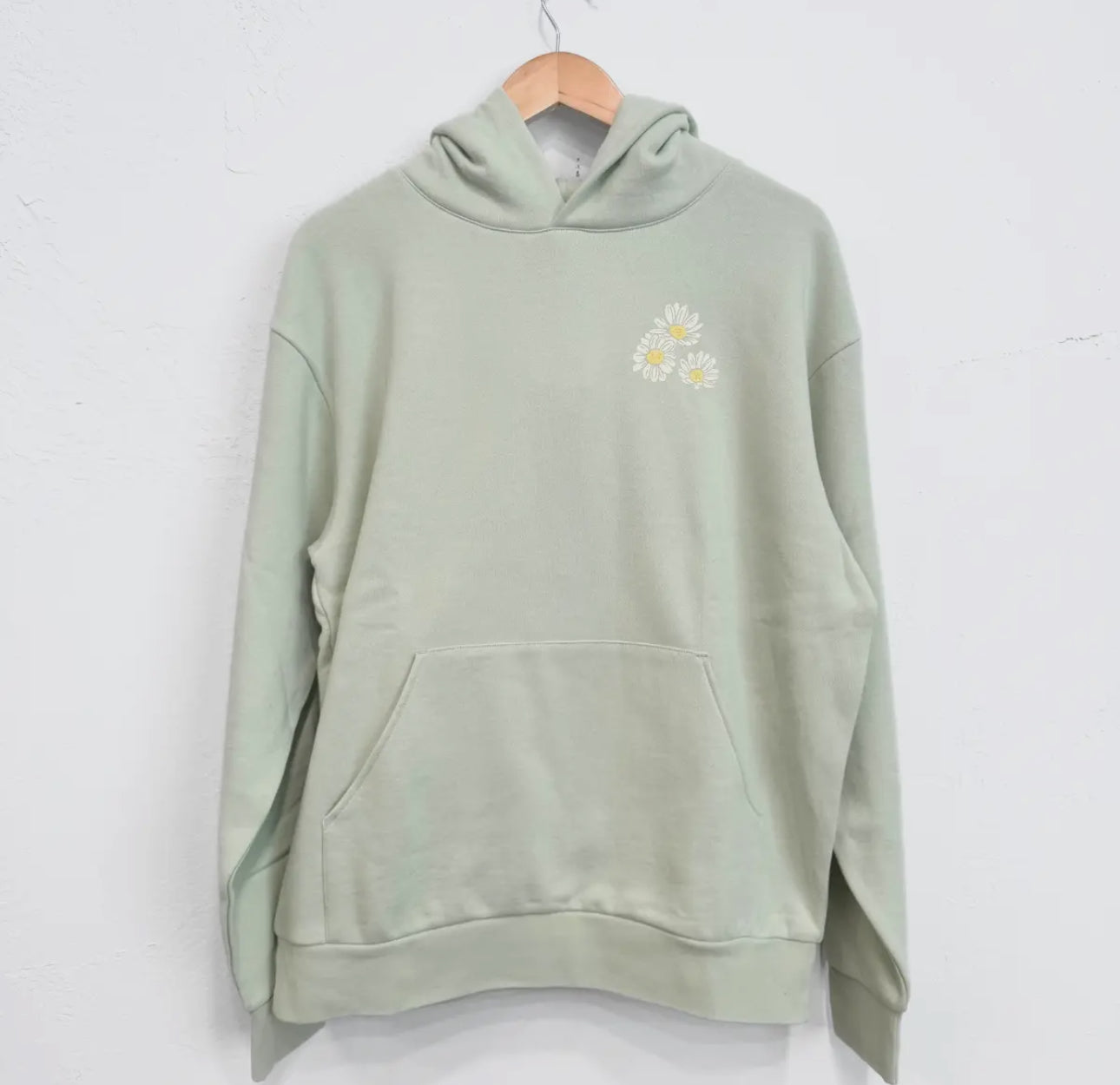 Daisy days hoodie (front and back print)