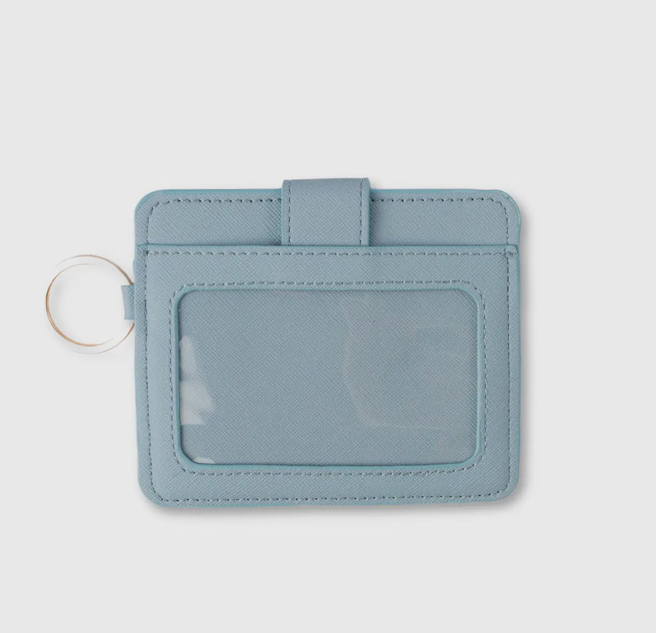 Solid color mini card wallet
