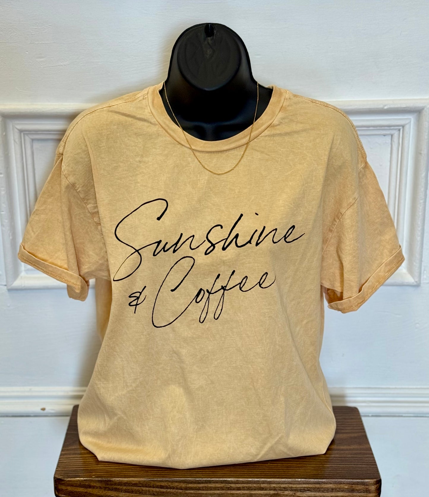 Sunshine & Coffee tee