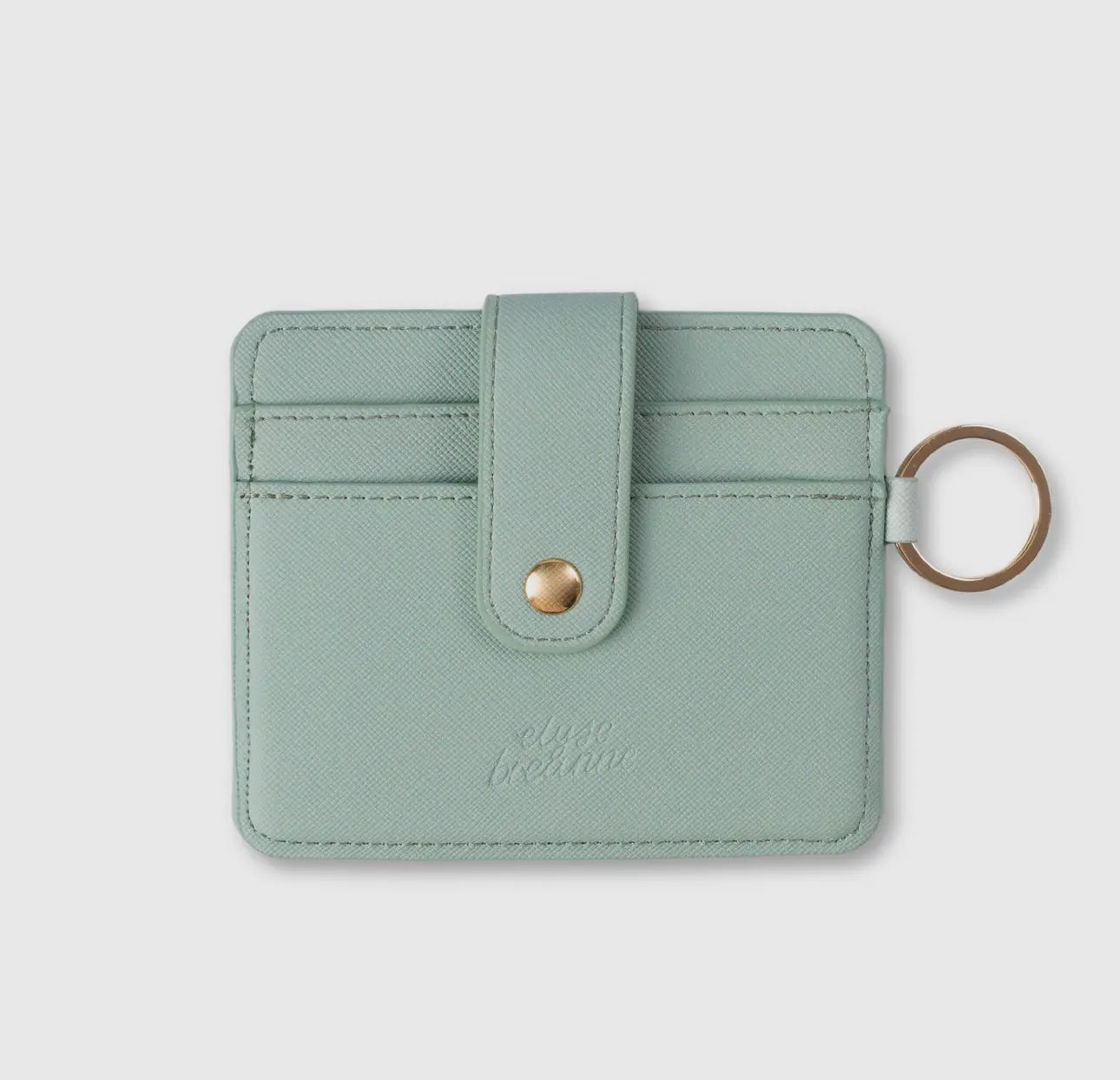 Solid color mini card wallet