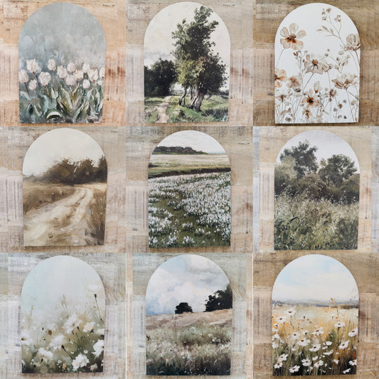 Wooden arch decor (various)