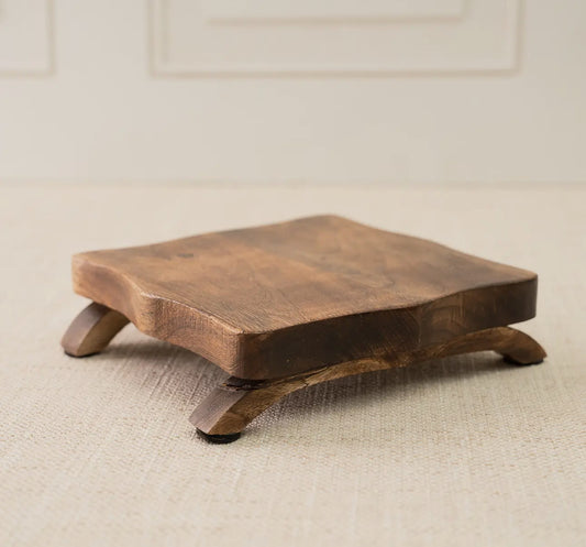 Antique wood tray