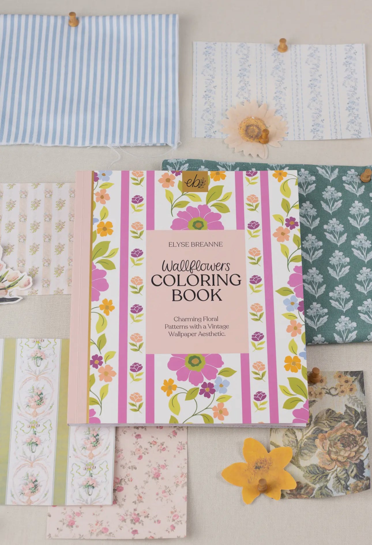Wallflowers coloring book