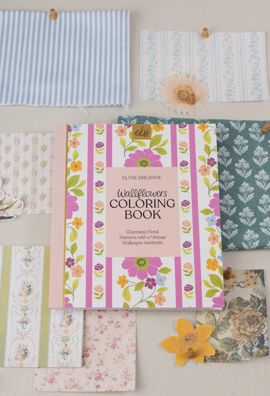 Wallflowers coloring book