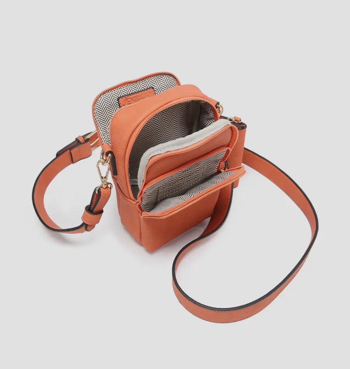 3 compartment crossbody bag (various)