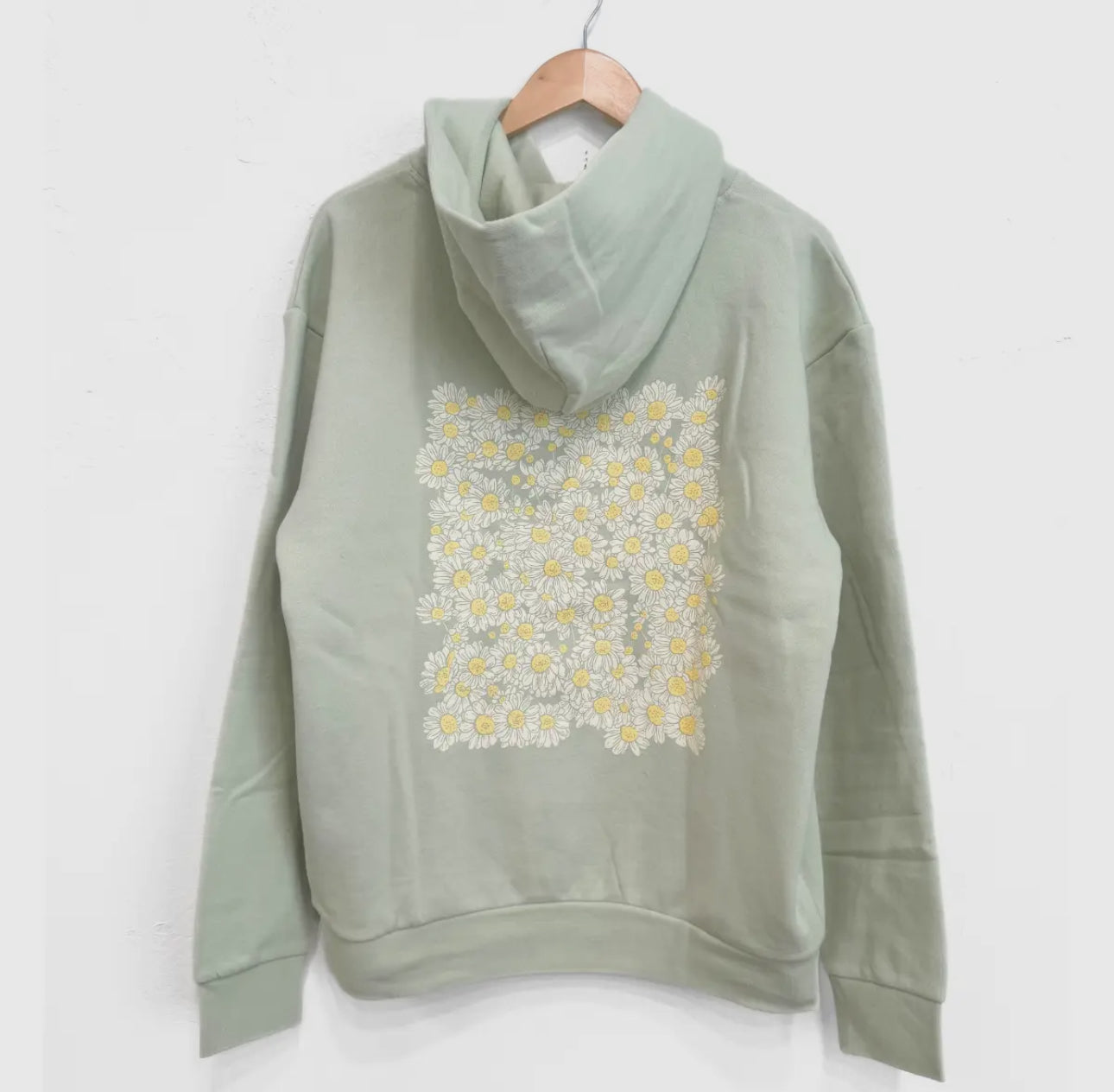 Daisy days hoodie (front and back print)