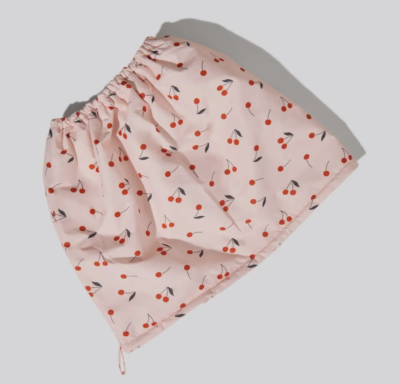 Kitsch satin lined flexi shower cap - cherry print