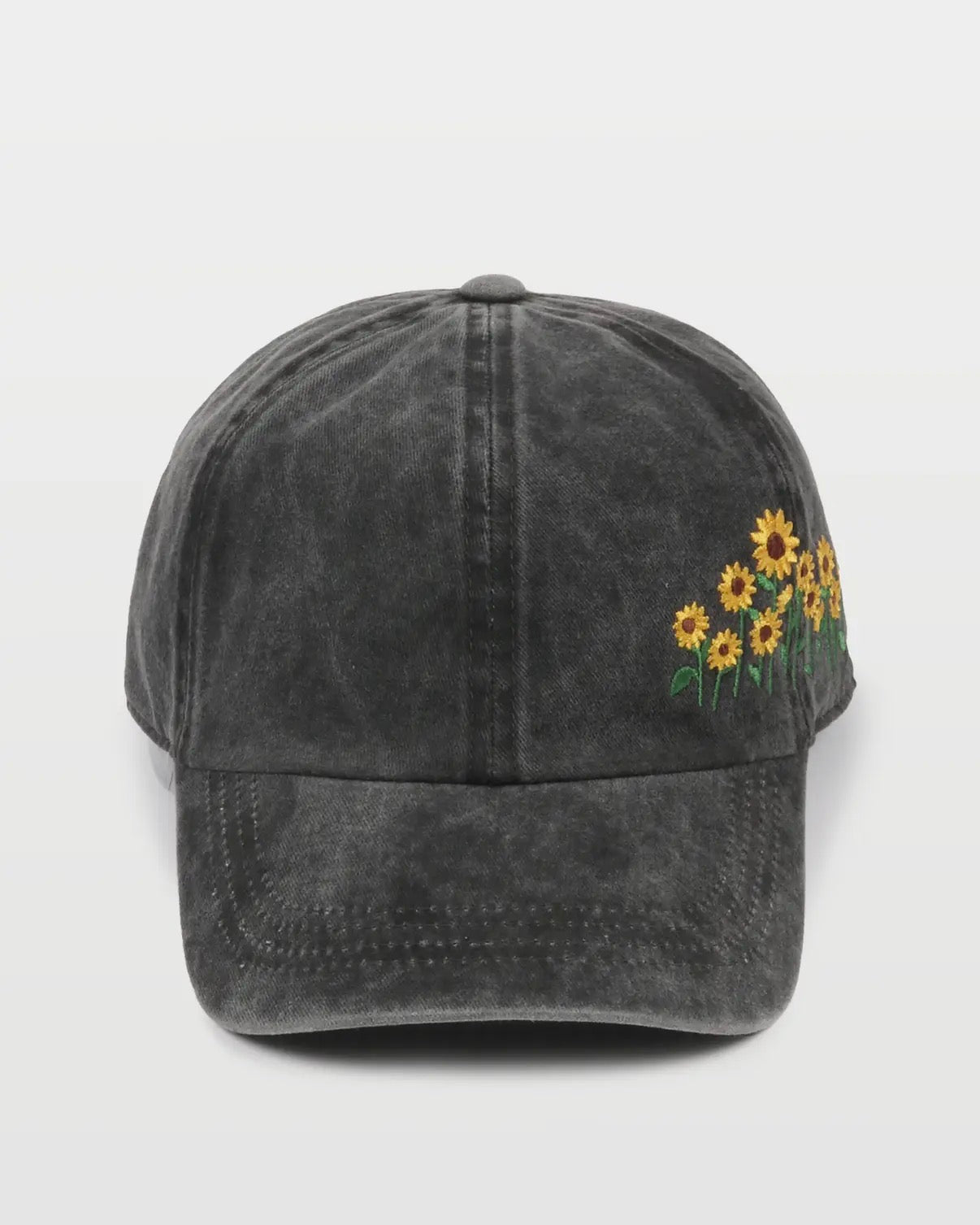 Sunflowers baseball cap