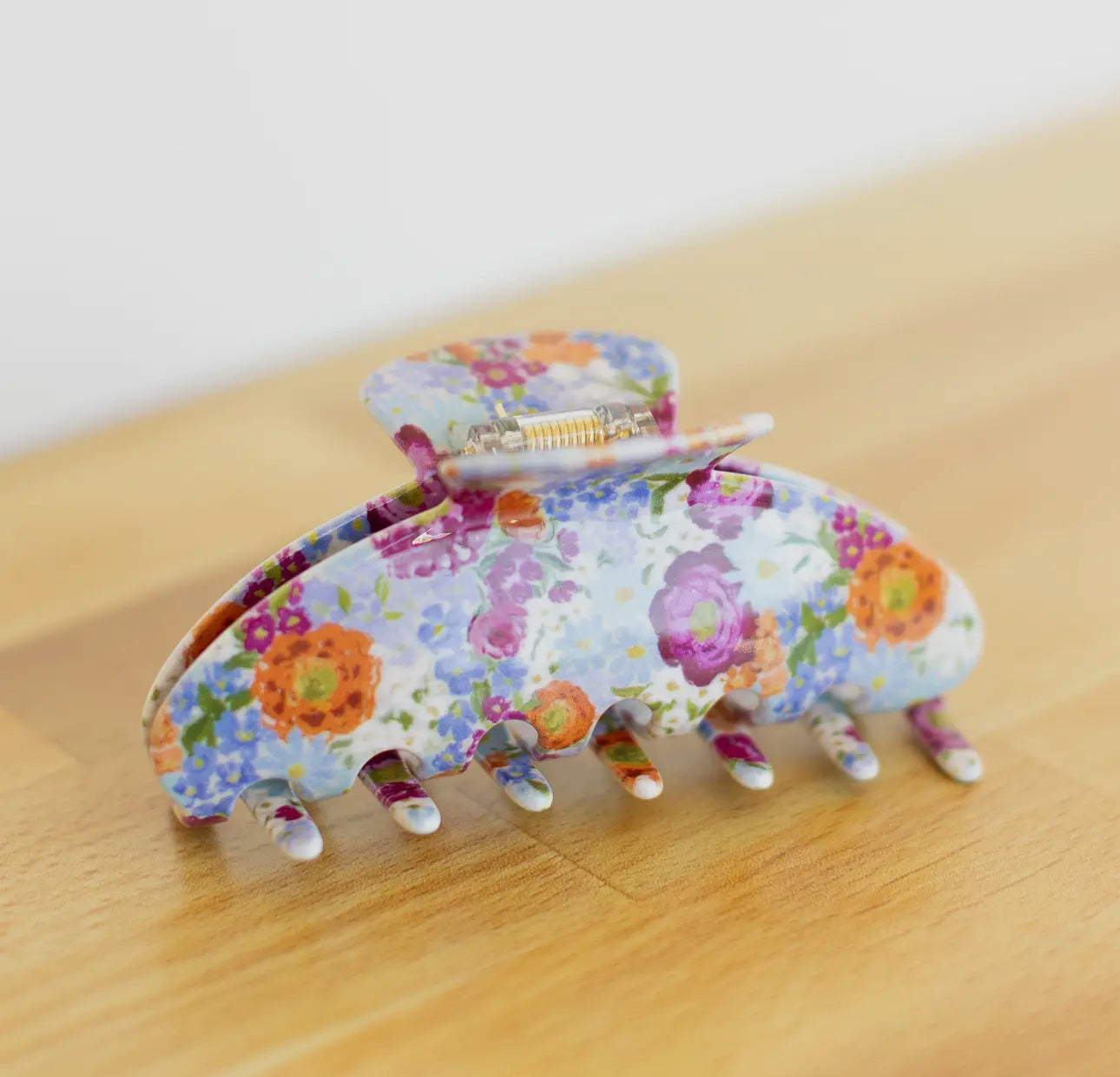 Floral hair claw clip (various)