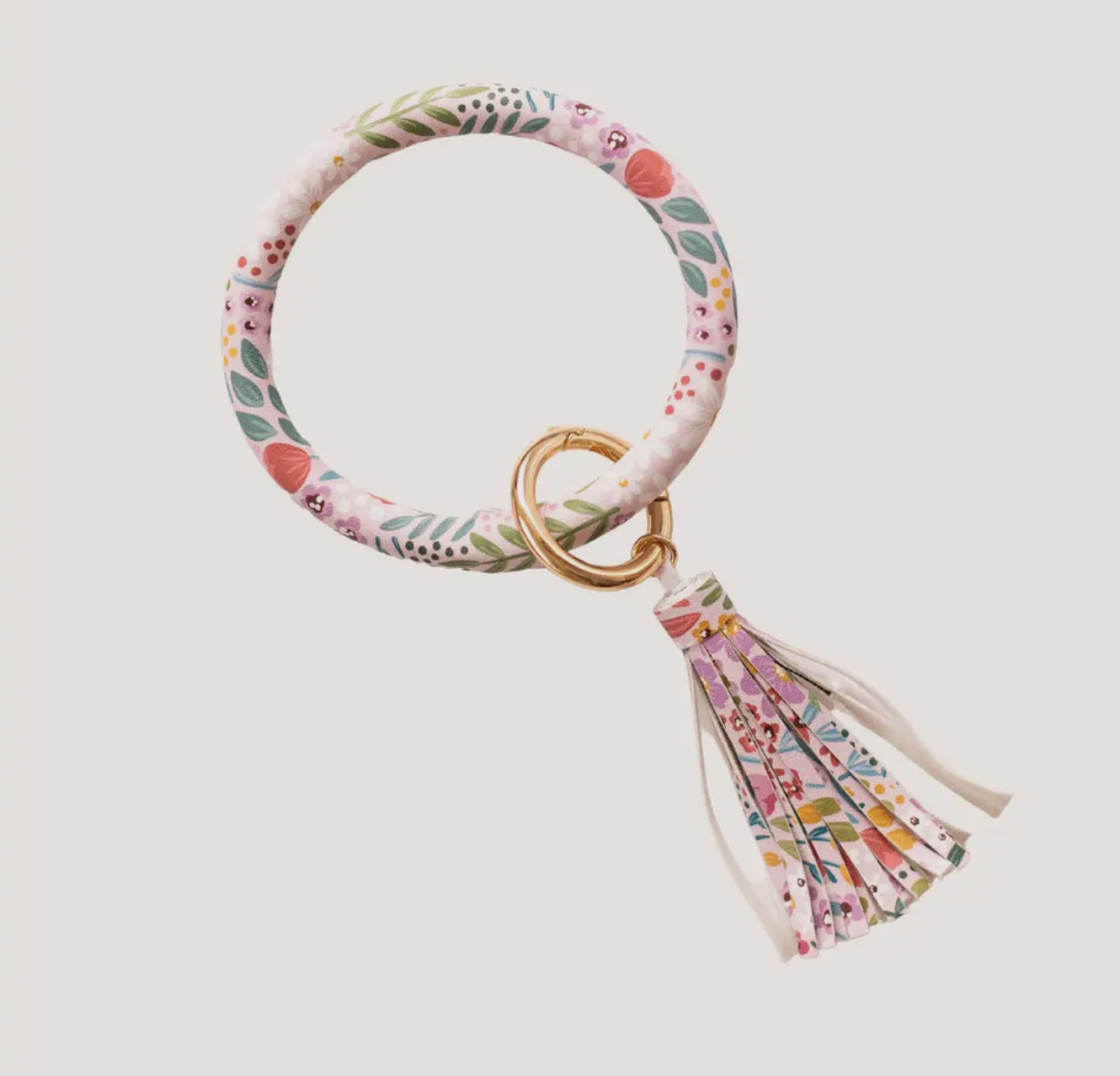 Circle wirstlet keyring (various)