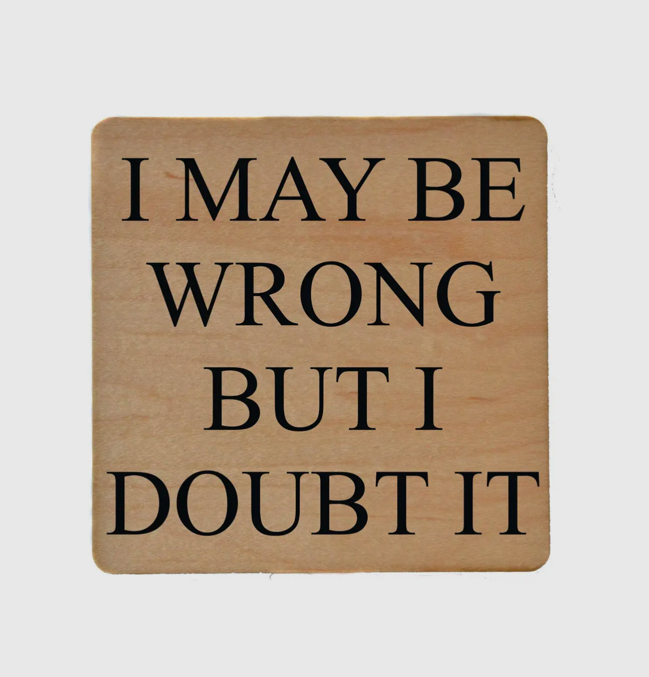 Wooden coaster funny (various)