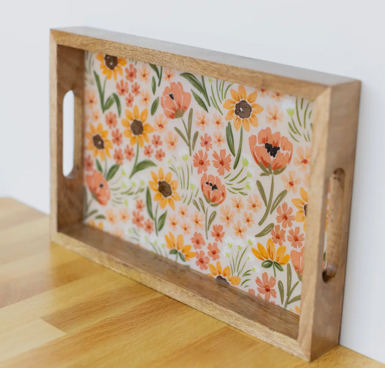 Mango wood serving tray (various)