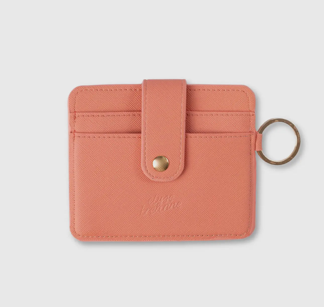 Solid color mini card wallet