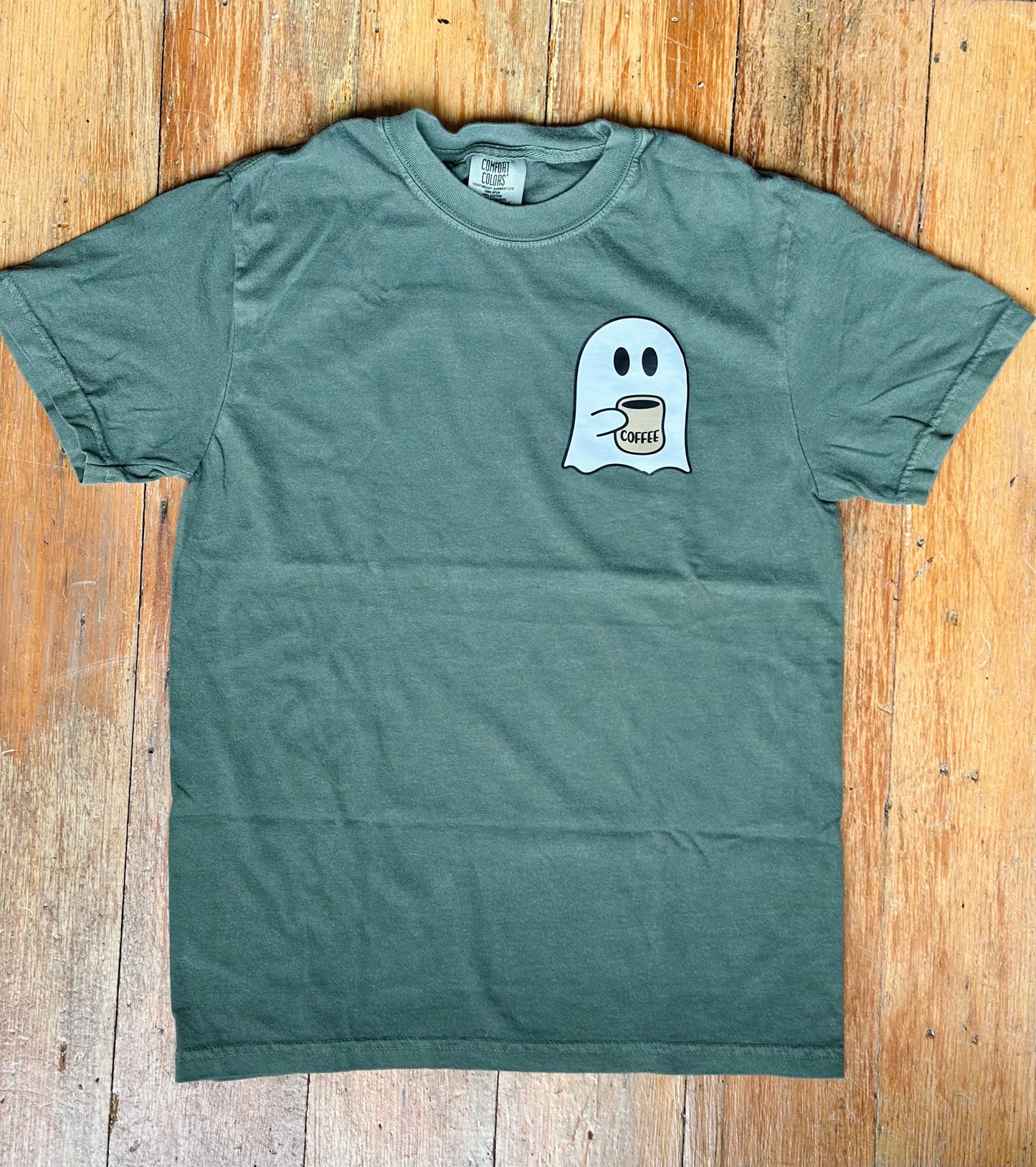 Ghost coffee lover tee