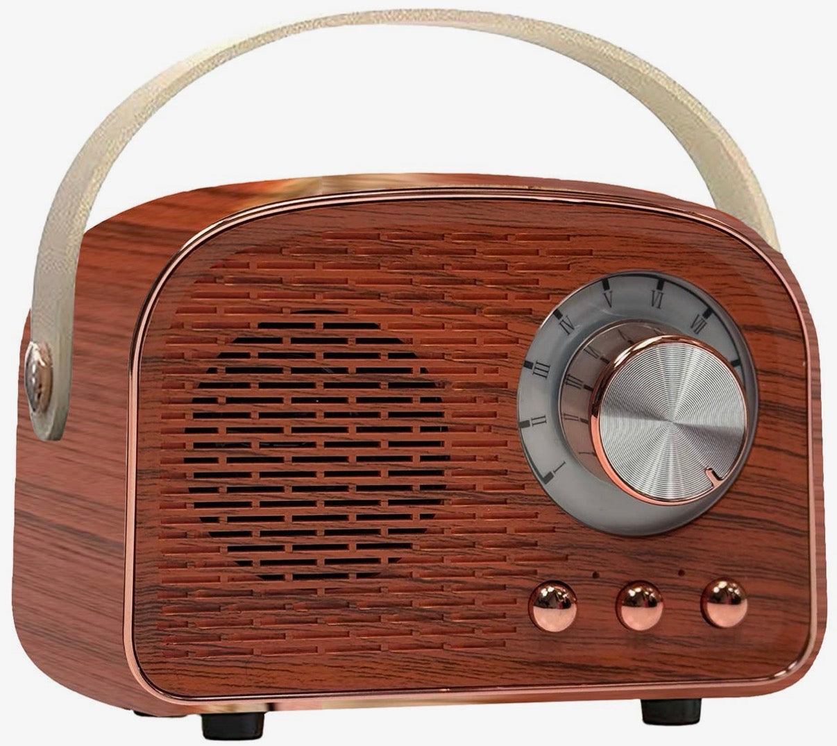 Wood vintage speaker