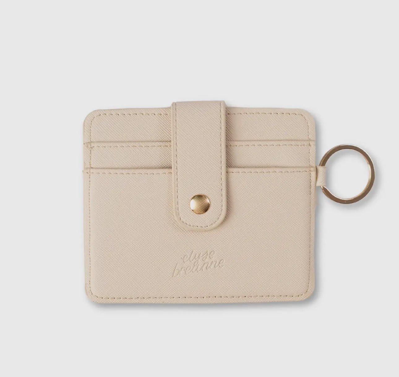 Solid color mini card wallet