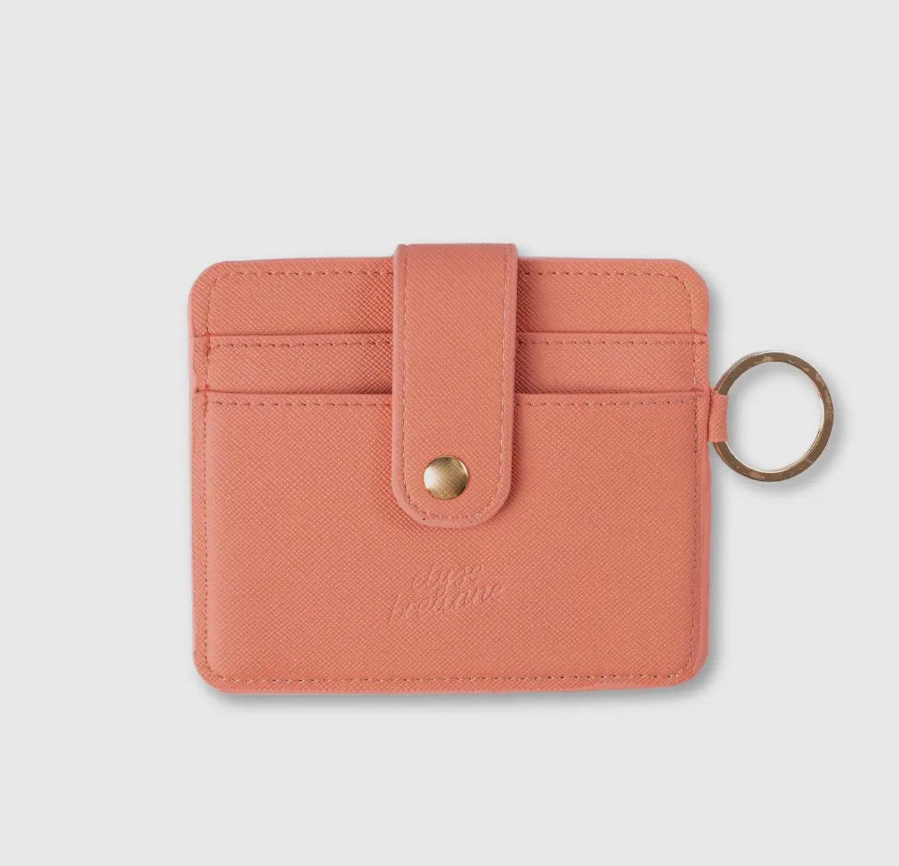 Solid color mini card wallet