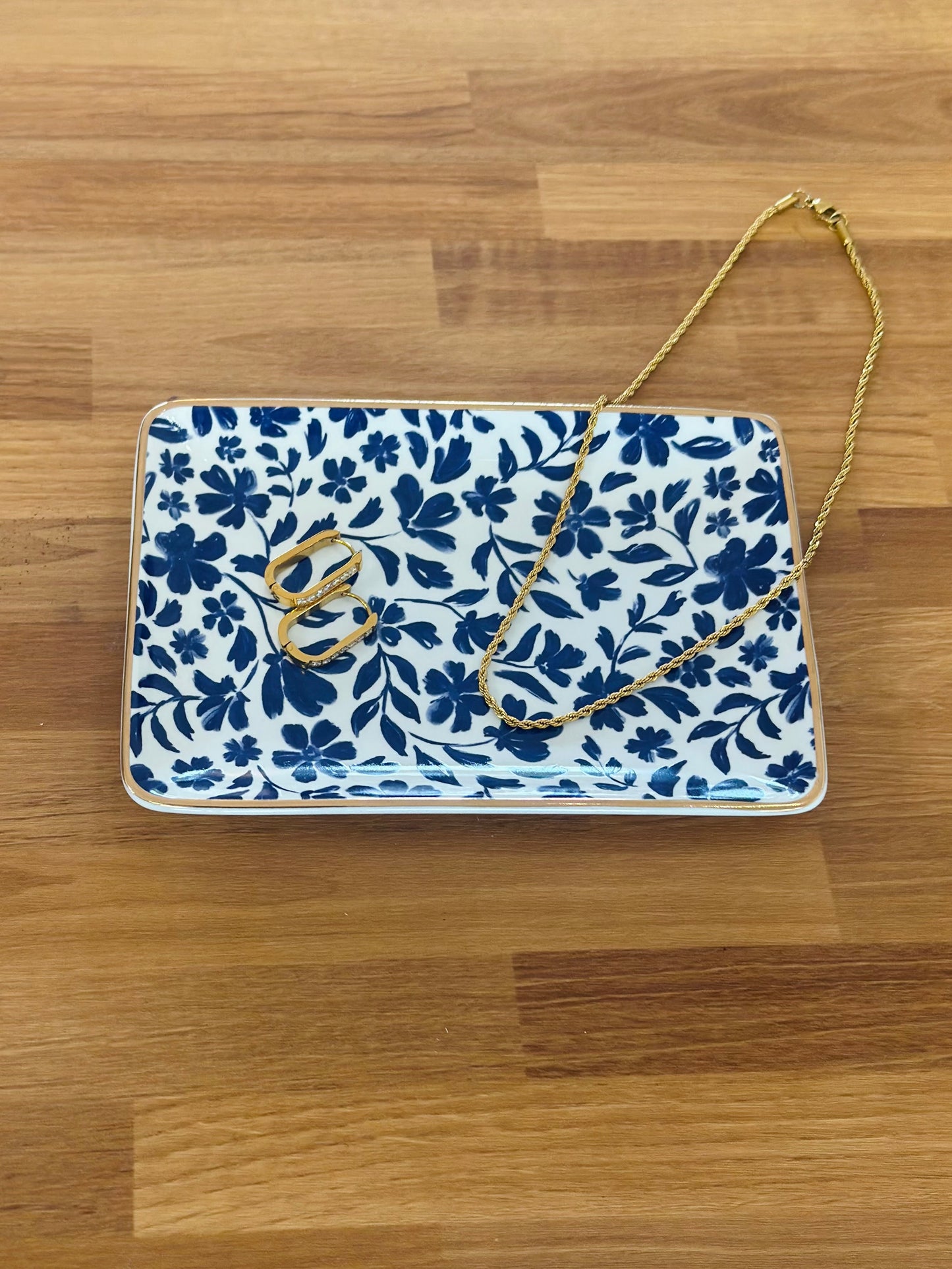 Floral trinket dish (various)