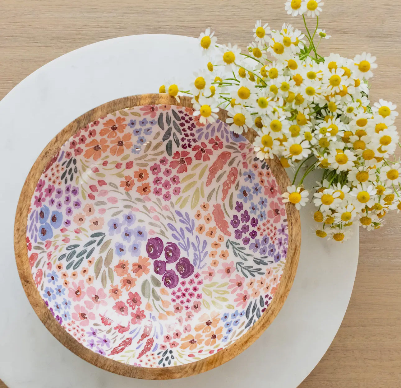 Mango wood bowl (various)