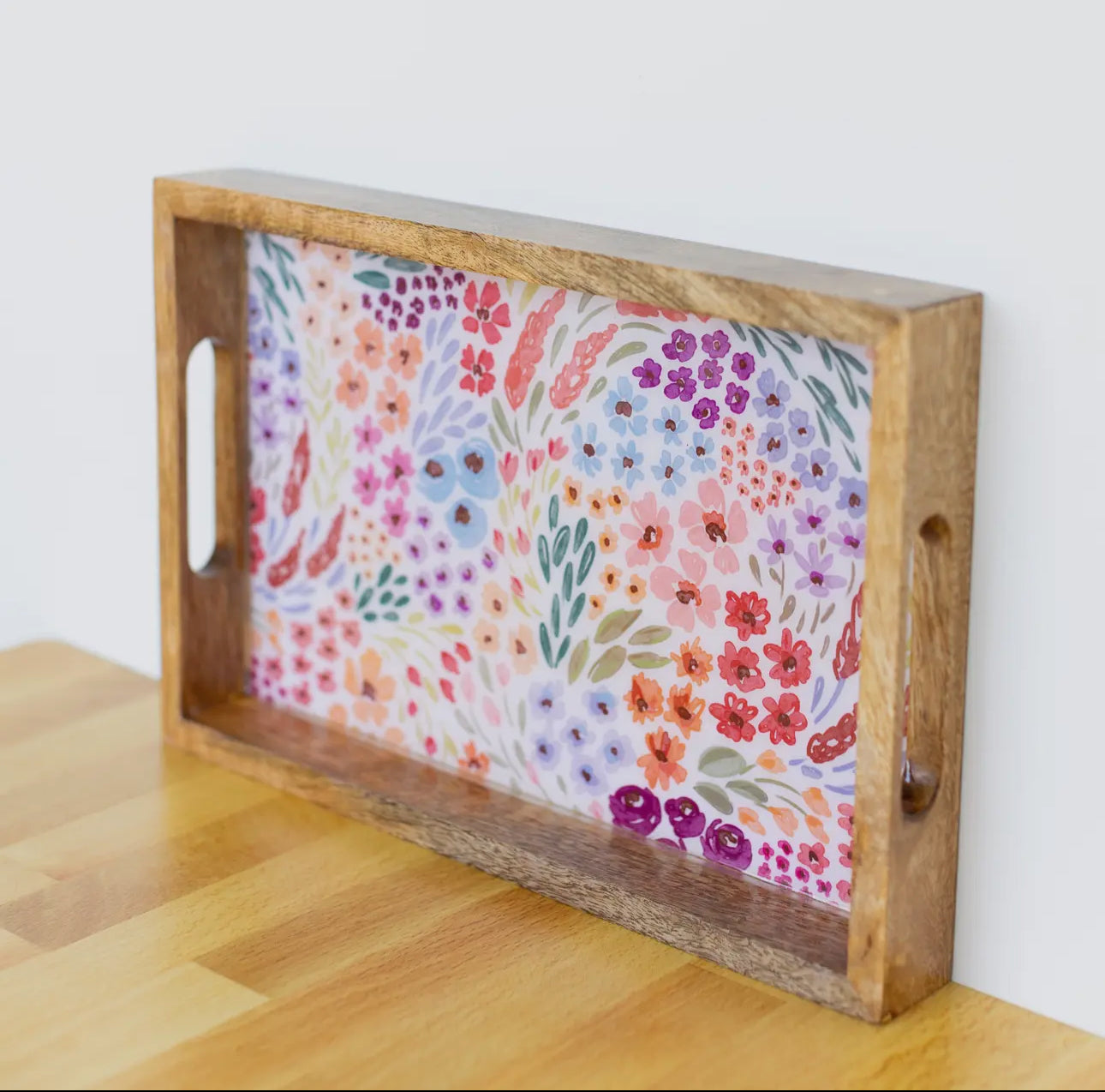 Mango wood serving tray (various)