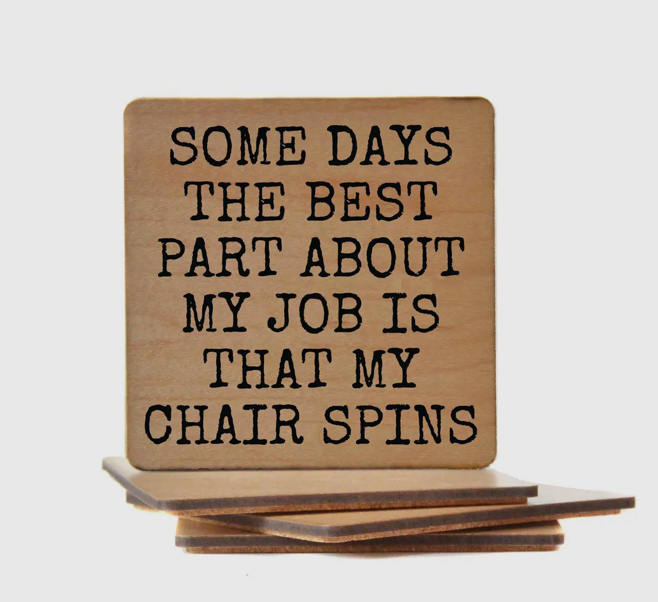 Wooden coaster funny (various)