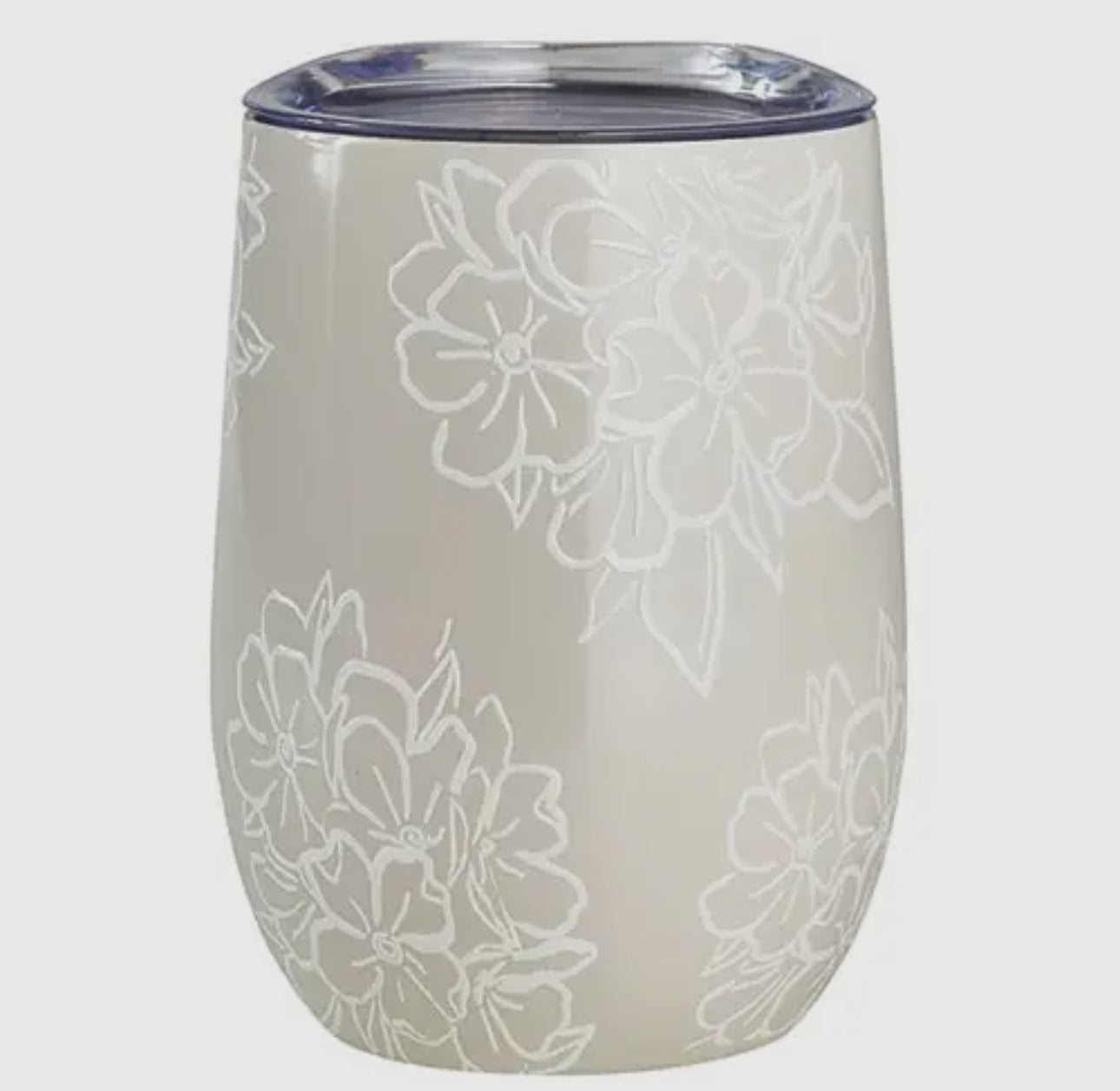 Wine tumbler, lace