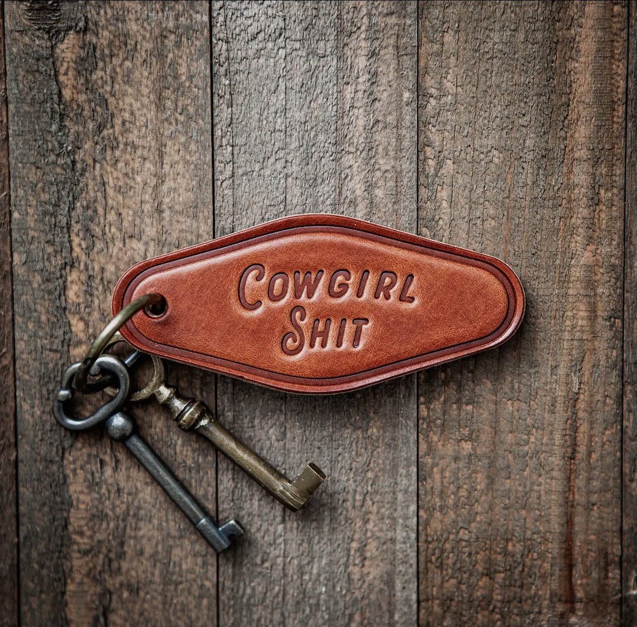 Leather keychain (various)