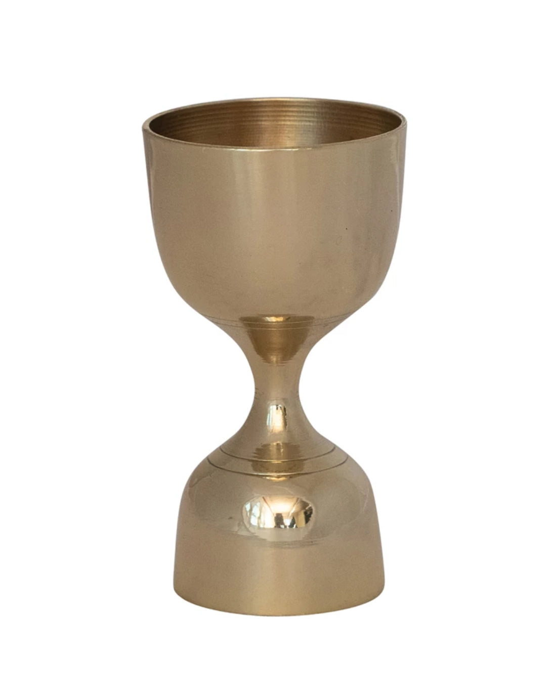 Brass cocktail jigger