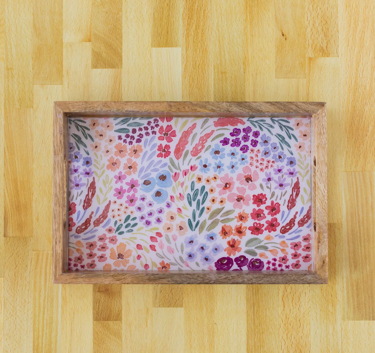 Mango wood serving tray (various)