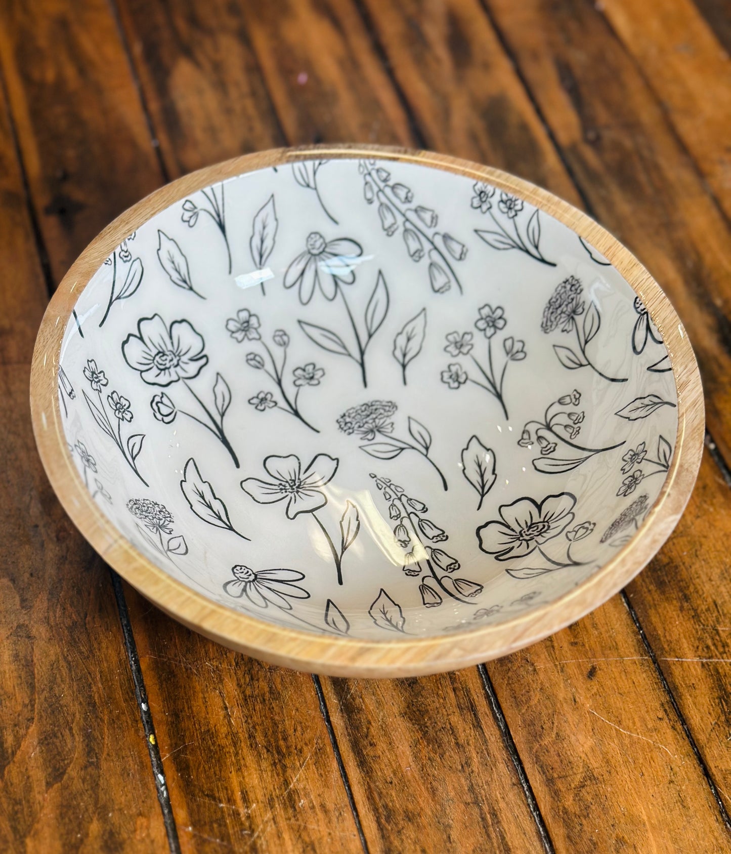 Mango wood bowl (various)