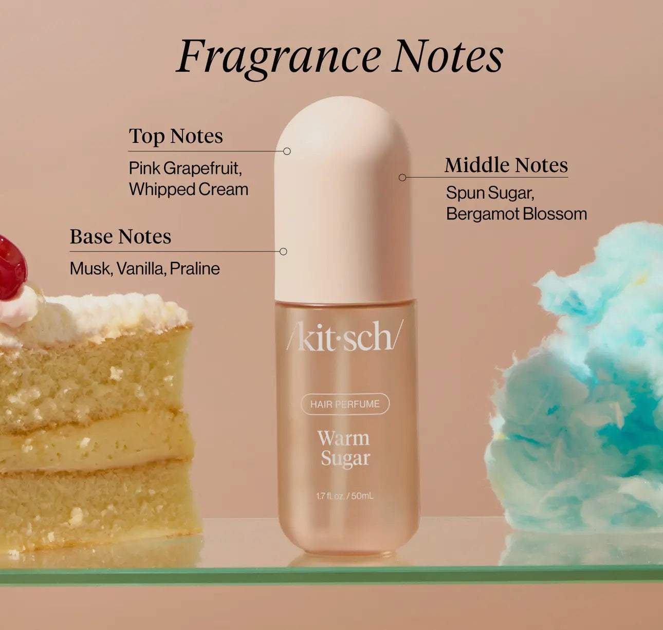 Kitsch hair perfume