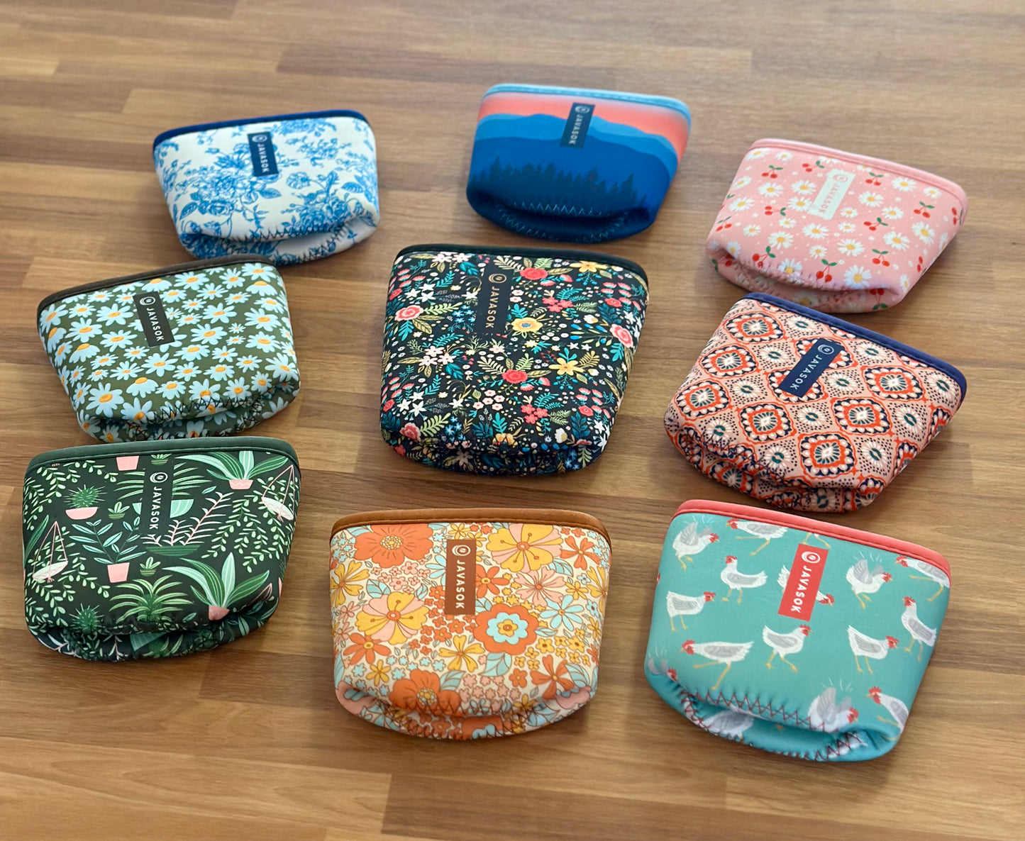 Javasok coffee sleeve (various)