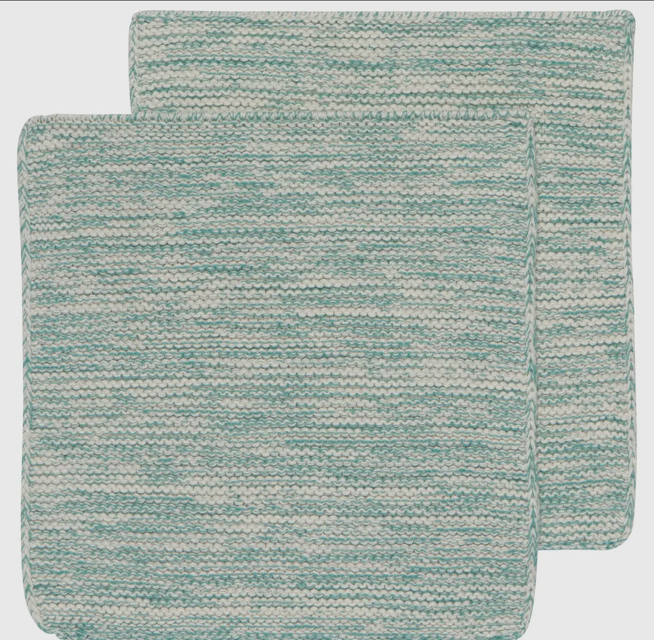 Knit dishcloths set of 2