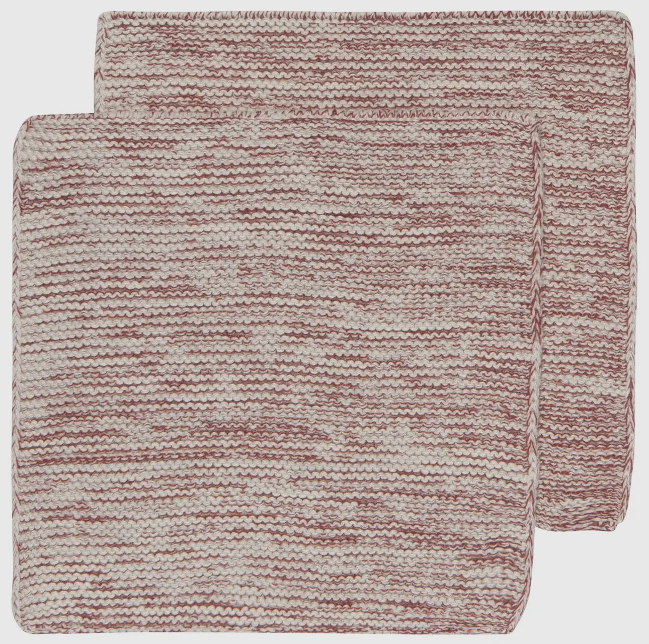 Knit dishcloths set of 2