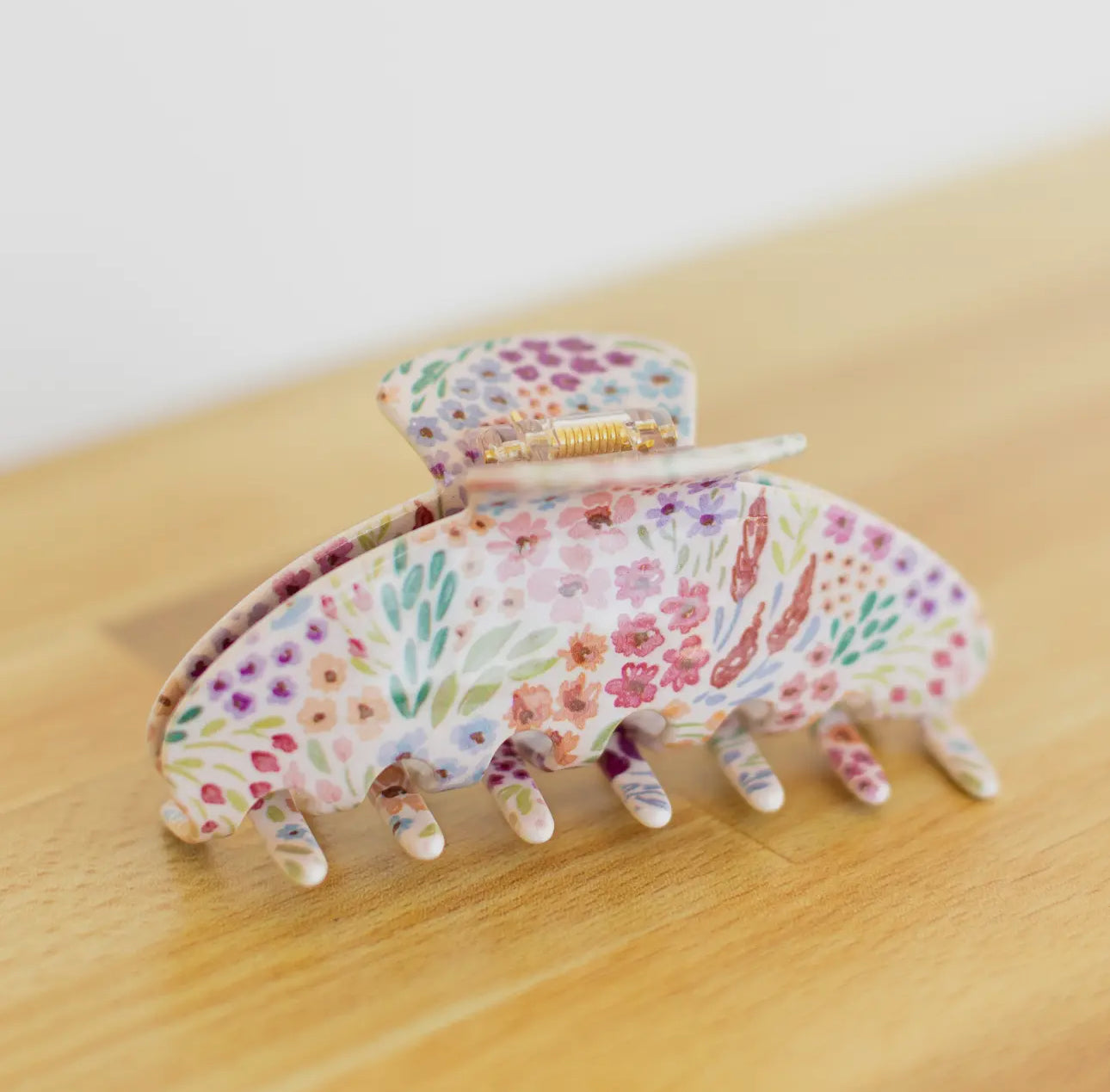 Floral hair claw clip (various)