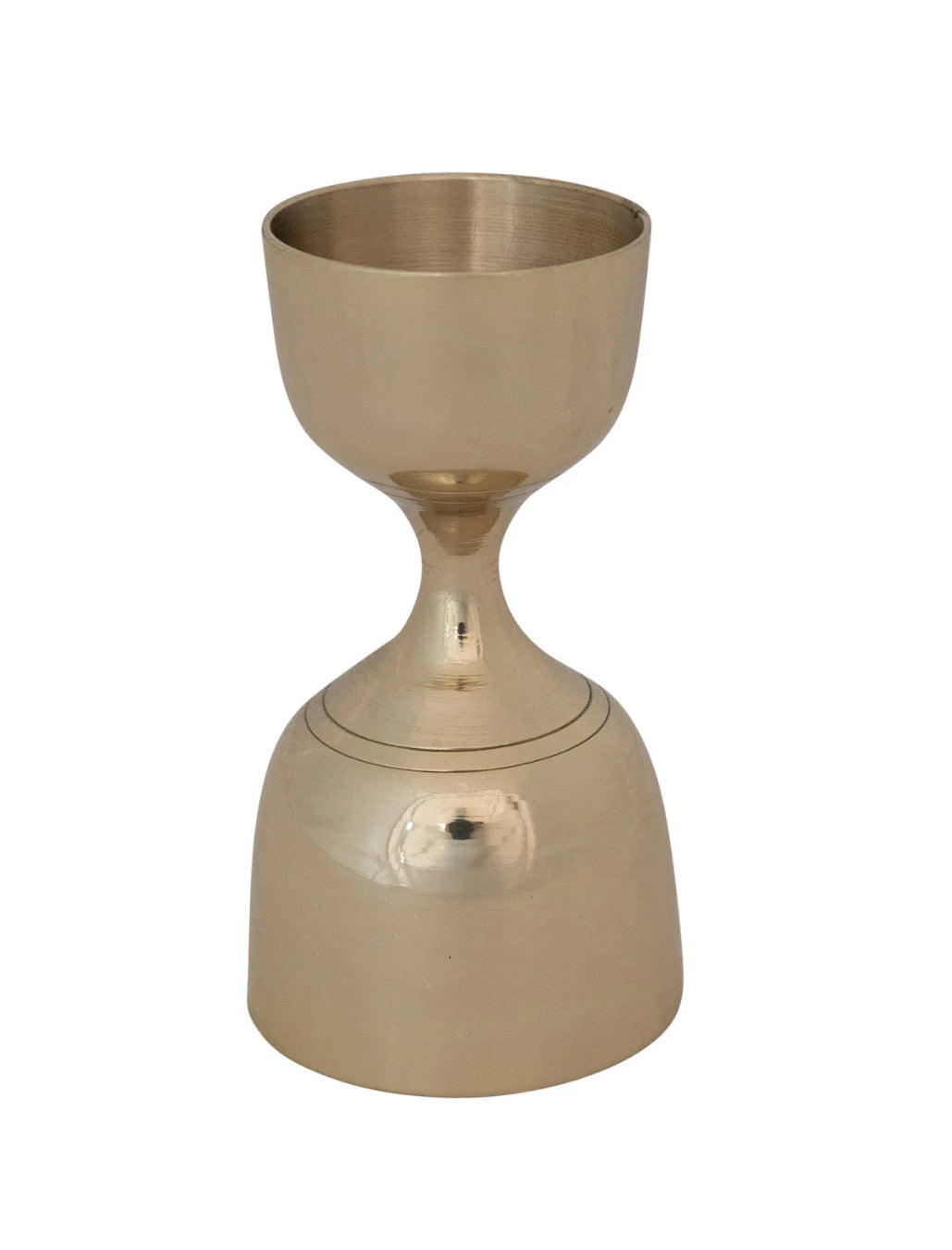 Brass cocktail jigger