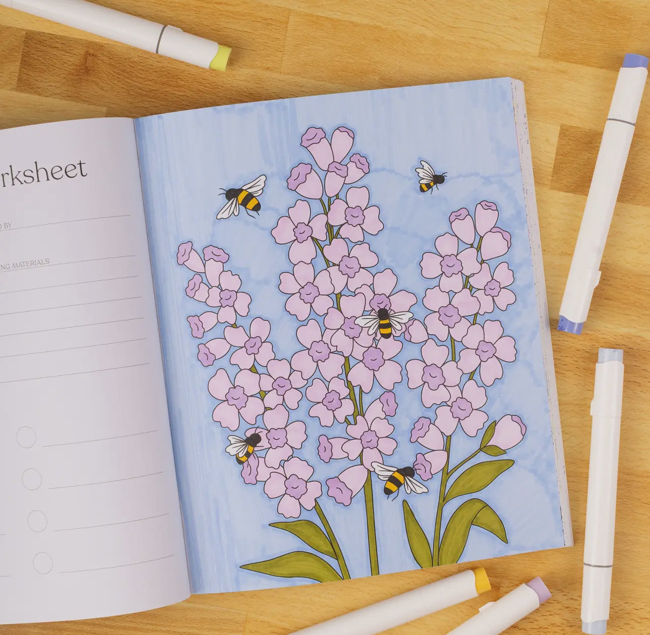 Garden Avenue Coloring book