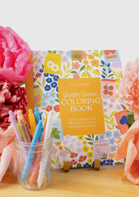 Garden Avenue Coloring book