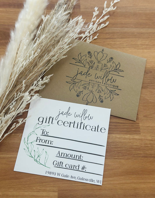 Gift Certificate