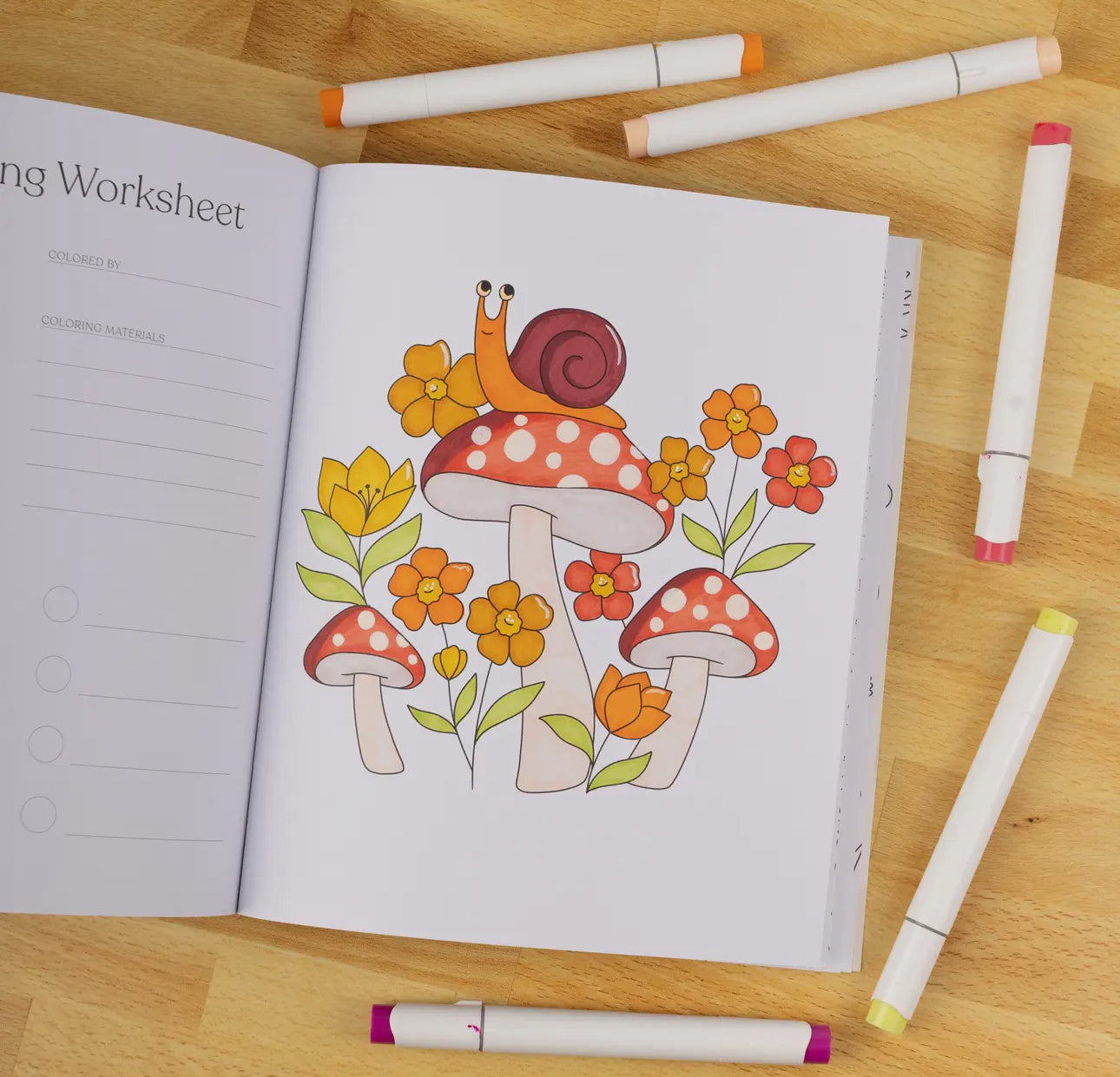 Garden Avenue Coloring book