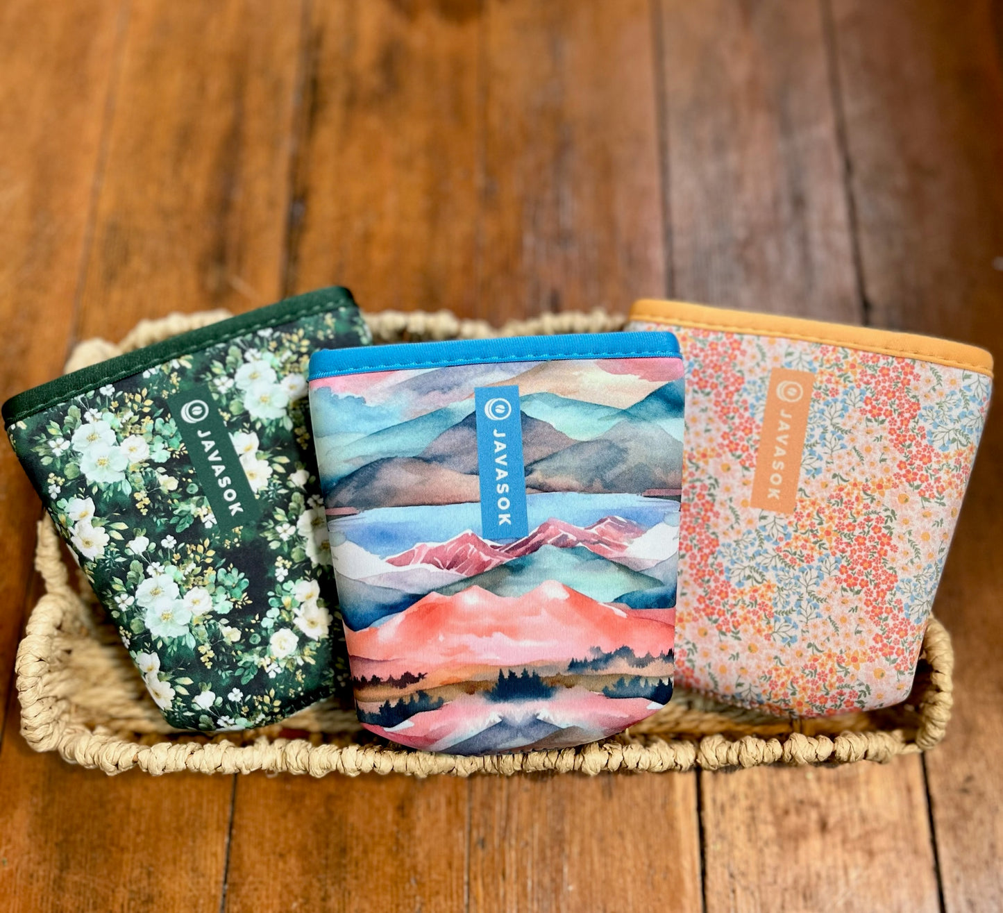 Javasok coffee sleeve (various)
