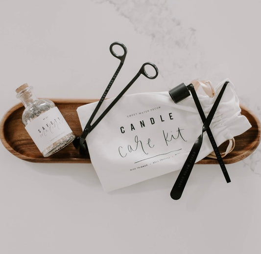 Black candle care kit
