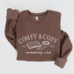 Comfy and cozy homebody club sweatshirt