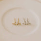 Dainty diamond studs