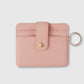Solid color mini card wallet