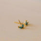 Dainty diamond studs